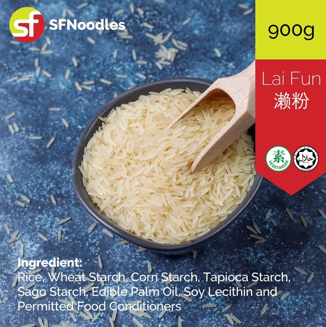 Lai Fun Laksa Panjang (Lai Fun, 濑粉) – SF-Noodles